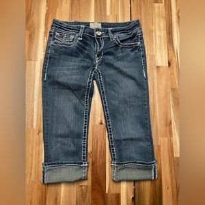 LA Idol USA Crop Jeans, Size 9